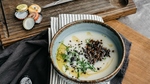 Craft kitchen_крем-суп из сельдерея с жареными шампиньонами и трюфельным маслом (320 руб.)